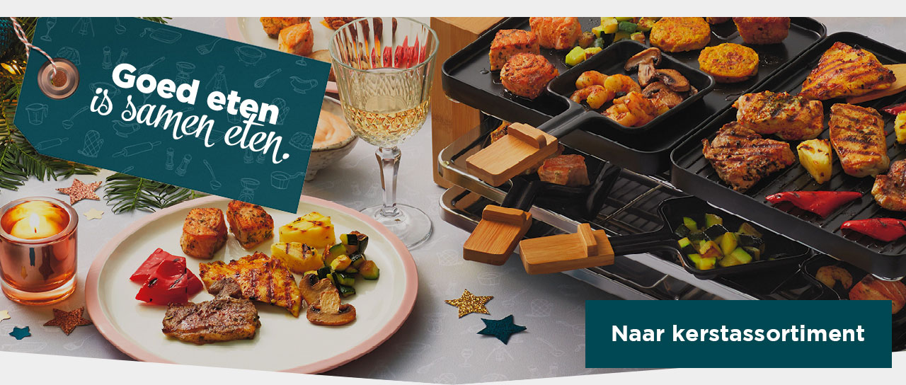 Goed eten is samen eten. | Naar kerstassortiment