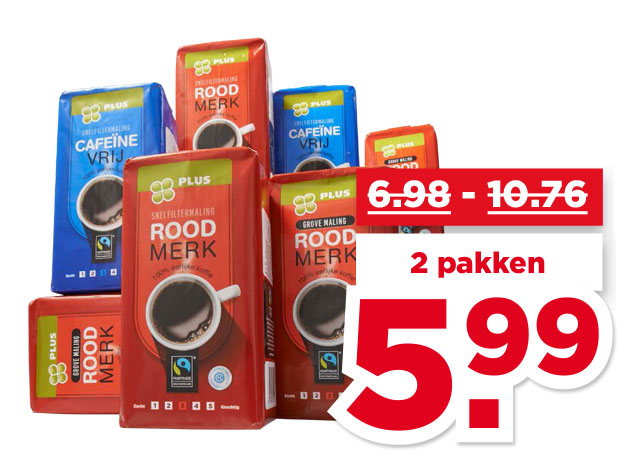 PLUS Snelfilter koffie | Bekijk aanbieding
