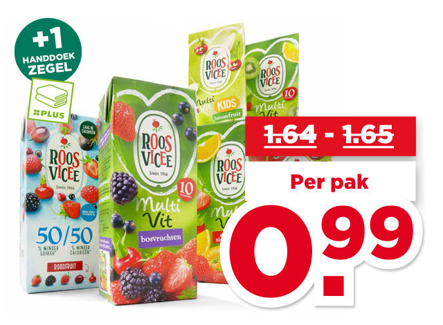Roosvicee Fruitdrink | Bekijk aanbieding