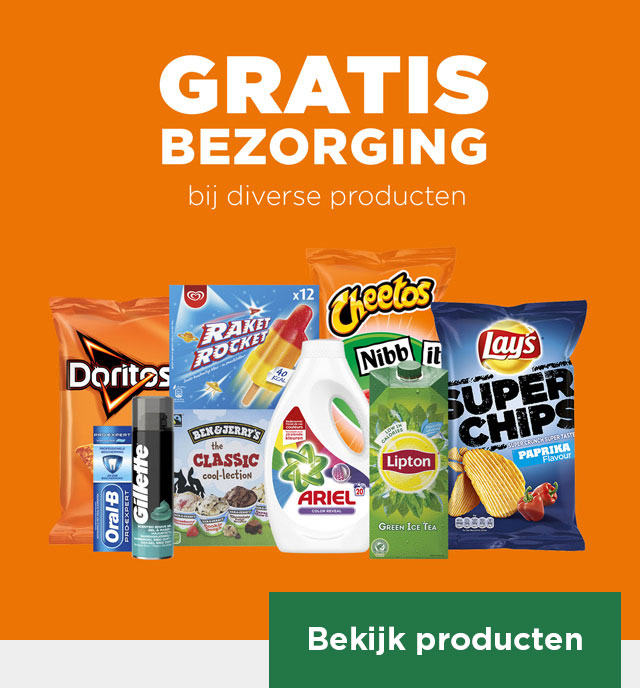 GRATIS BEZORGING bij diverse producten | Bekijk producten