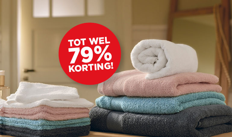 Spaar voor superzachte handdoeken | Bekijk actie