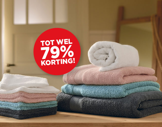 Spaar voor superzachte handdoeken | Bekijk actie