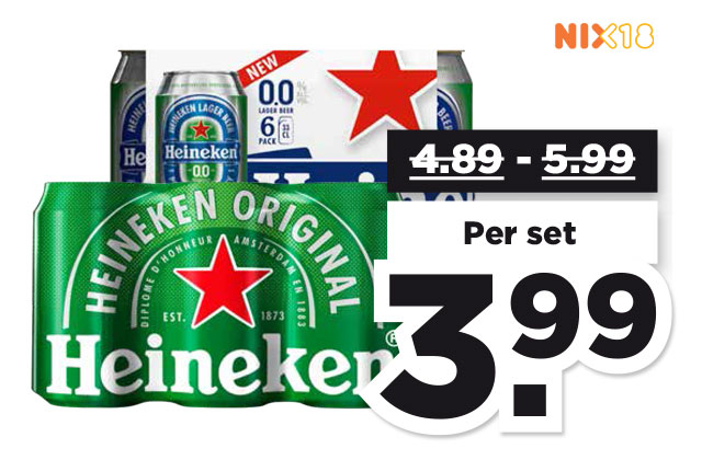 Heineken Pils of 0.0 | Bekijk aanbieding
