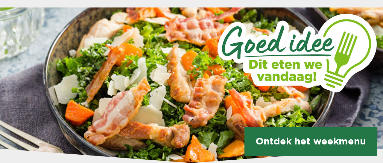 Goed idee | Dit eten we vandaag! | Ontdek het weekmenu