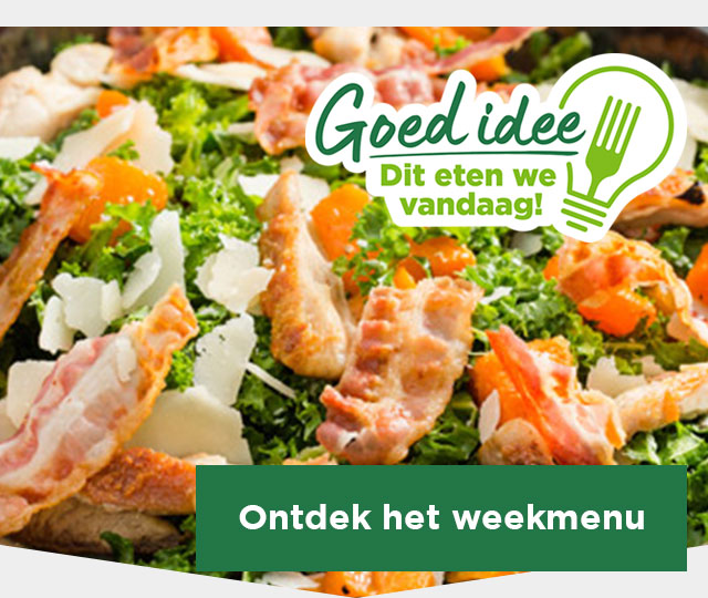 Goed idee | Dit eten we vandaag! | Ontdek het weekmenu