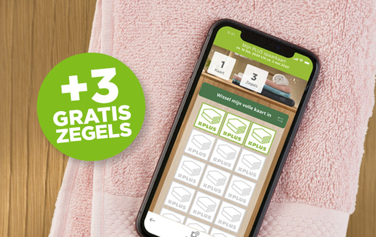 Spaar extra snel met de PLUS app | Download de app