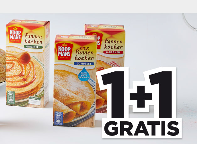 Koopmans Pannenkoekenmix | Bekijk aanbieding