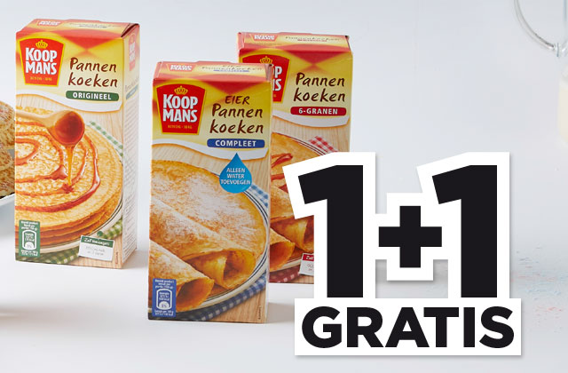 Koopmans Pannenkoekenmix | Bekijk aanbieding