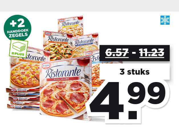 Alle Dr. Oetker Ristorante pizza’s | Bekijk aanbieding