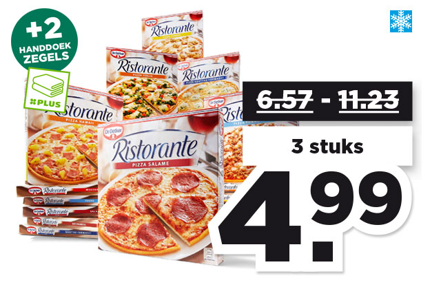 Alle Dr. Oetker Ristorante pizza’s | Bekijk aanbieding
