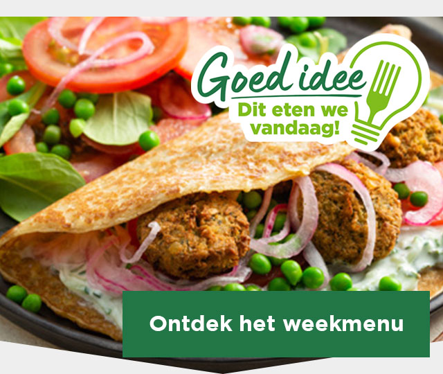 Goed idee | Dit eten we vandaag! | Ontdek het weekmenu