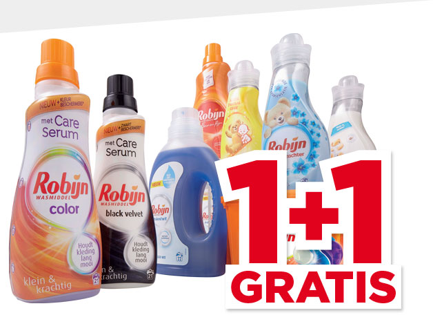 Alle Robijn Wasmiddel of wasverzachter | Bekijk aanbieding