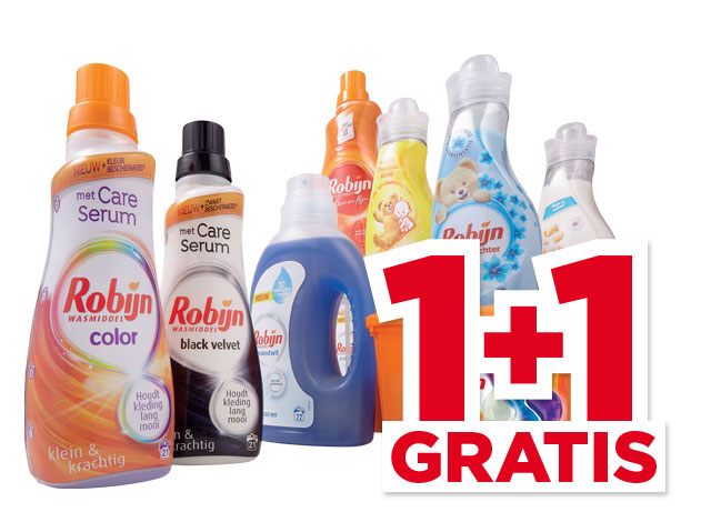 Alle Robijn Wasmiddel of wasverzachter | Bekijk aanbieding