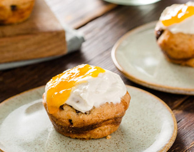 Scones met mandarijnenmarmelade | Bekijk recept