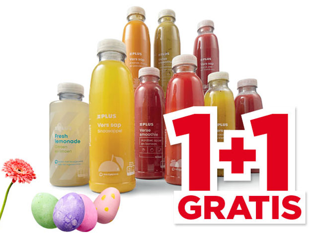 PLUS Vers sap, smoothie of fresh lemonade | Bekijk aanbieding