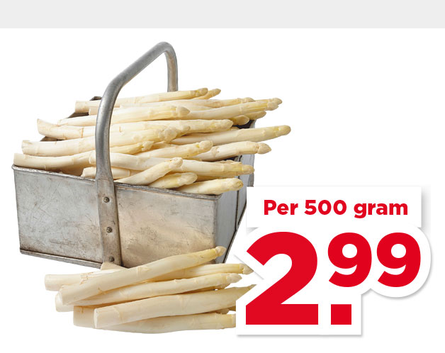 PLUS Hollandse Asperges AA | Bekijk aanbieding
