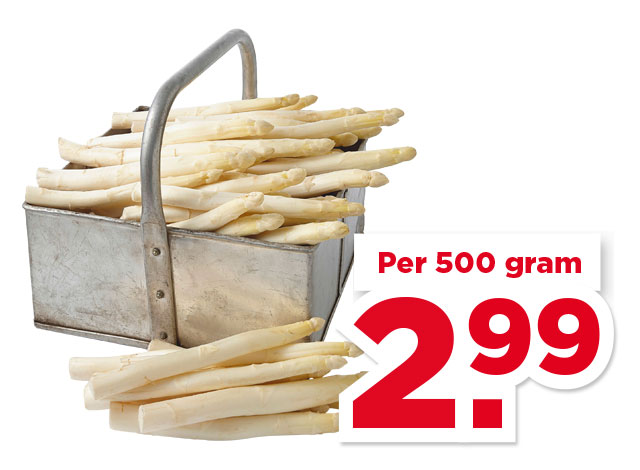 PLUS Hollandse Asperges AA | Bekijk aanbieding