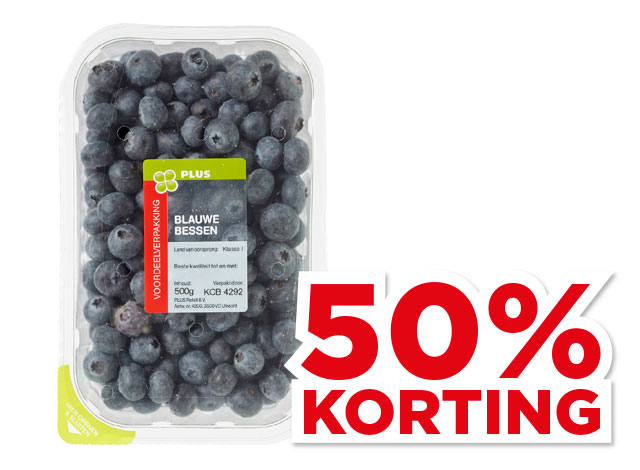 PLUS Blauwe bessen | Bekijk aanbieding