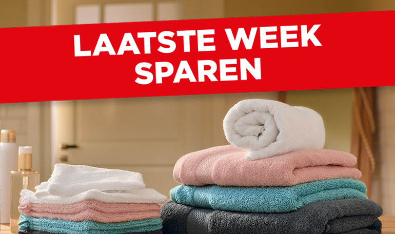 Laatste week sparen! | Bekijk spaarversnellers