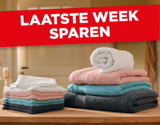 Laatste week sparen! | Bekijk spaarversnellers