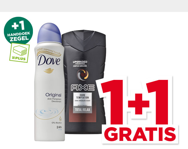 Alle Axe of Dove Deodorant of douche | Bekijk aanbieding