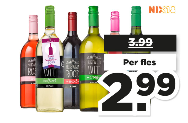 PLUS Huiswijn | Bekijk aanbieding