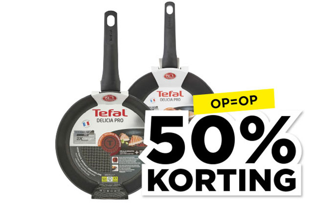 Tefal Delicia Pro pannen | Bekijk aanbieding
