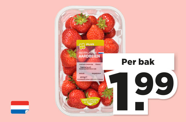 PLUS Aardbeien | Bekijk aanbieding