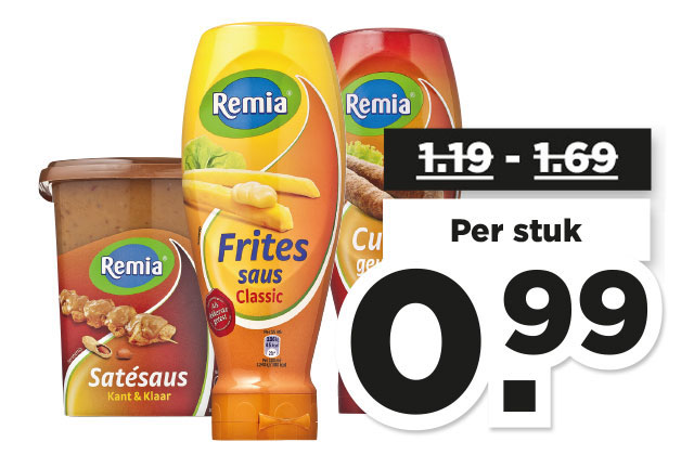 Remia Topdowntube of satésaus | Bekijk aanbieding