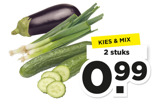 PLUS Aubergine, Bosuien of Komkommer | Bekijk aanbieding