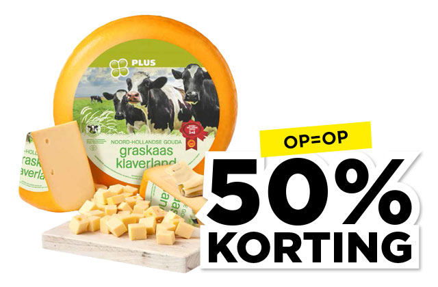 PLUS Klaverland Graskaas kilostuk | Bekijk aanbieding