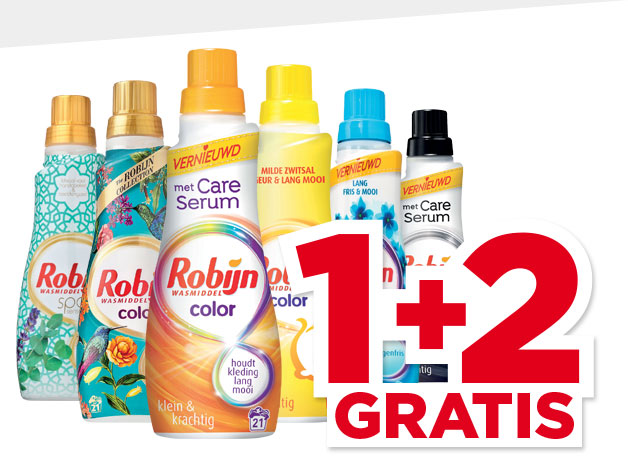 Robijn Klein & krachtig | Bekijk aanbieding