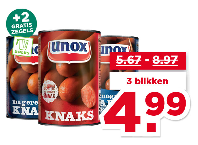 Unox Knaks | Bekijk aanbieding
