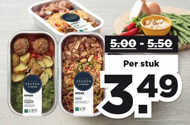 Nieuw! Uit de keuken van PLUS | Bekijk aanbieding