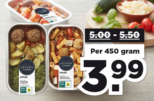 Nieuw! Uit de keuken van PLUS | Bekijk aanbieding