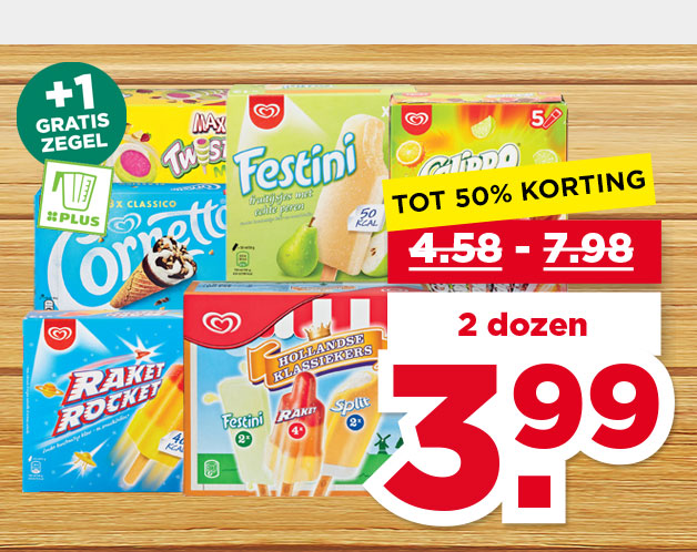 Ola Waterijs of cornetto | Bekijk aanbieding