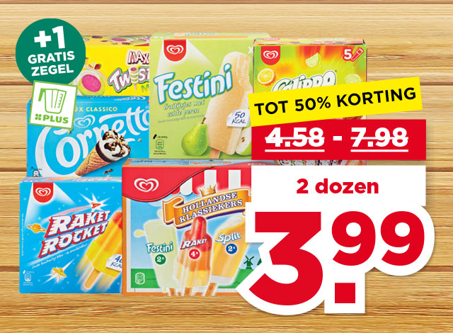 Ola Waterijs of cornetto | Bekijk aanbieding
