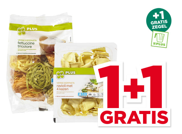 Alle PLUS Verse pasta | Bekijk aanbieding