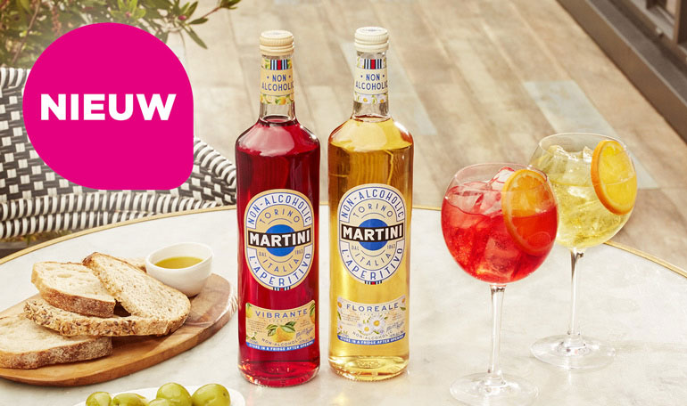 Nieuw: Martini Non Alcoholic Aperitivo | Bekijk producten