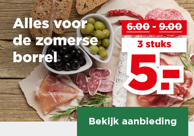 Alles voor de zomerse borrel | Bekijk aanbieding