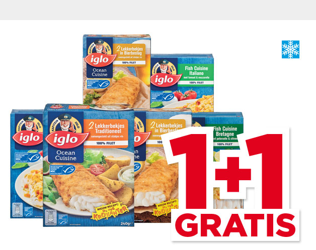 Iglo Fish- of Ocean cuisine | Bekijk aanbieding