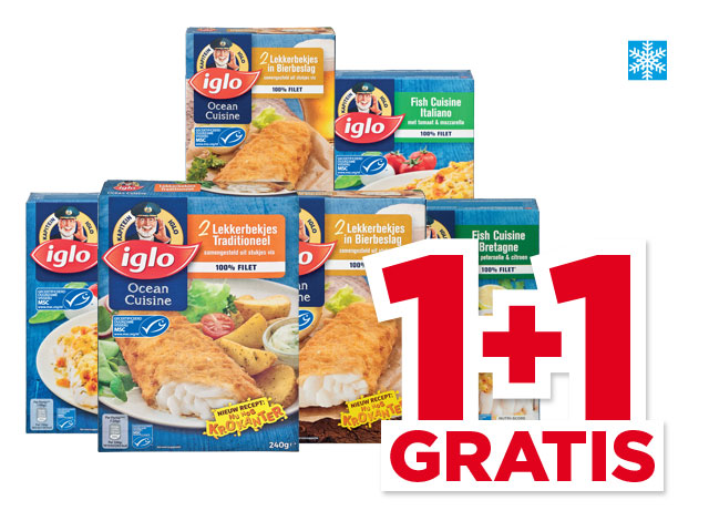 Iglo Fish- of Ocean cuisine | Bekijk aanbieding