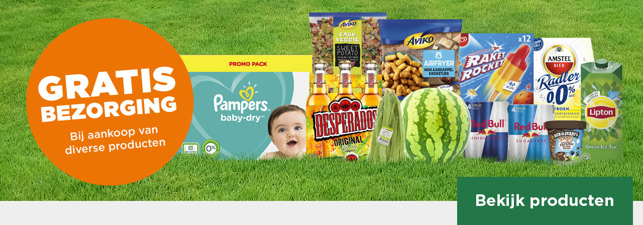 GRATIS BEZORGING | Bij aankoop van diverse producten: | Bekijk producten