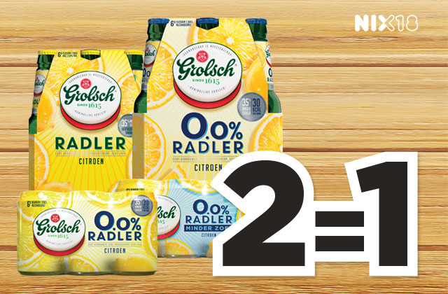 Grolsch Radler | Bekijk aanbieding