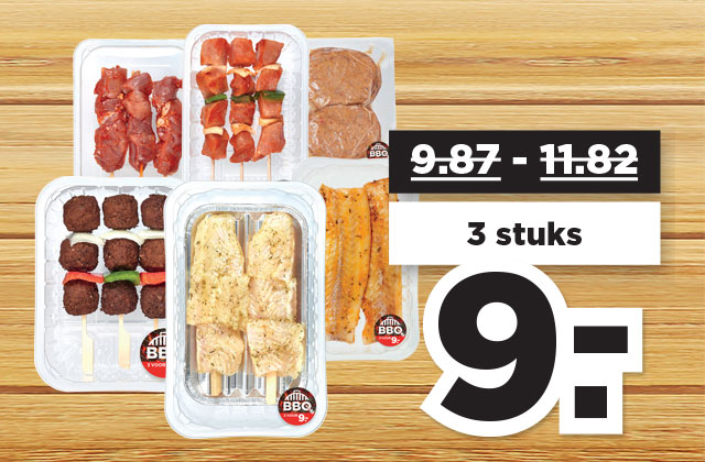 PLUS BBQ Vlees of vis* | Bekijk aanbieding