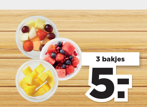 Healthy Hand Vers Gesneden fruit | Bekijk aanbieding