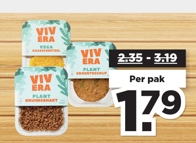 Alle Vivera Vleesvervangers | Bekijk aanbieding