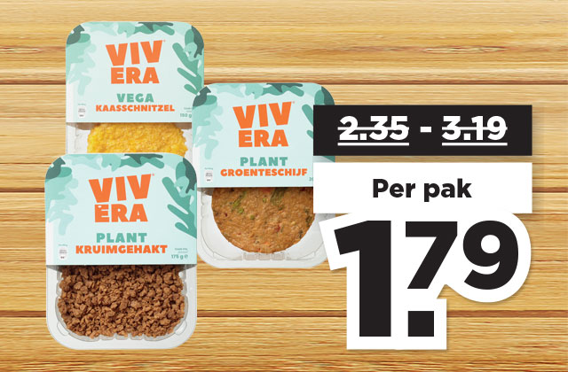Alle Vivera Vleesvervangers | Bekijk aanbieding