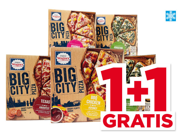 Alle Wagner Big city pizza’s | Bekijk aanbieding