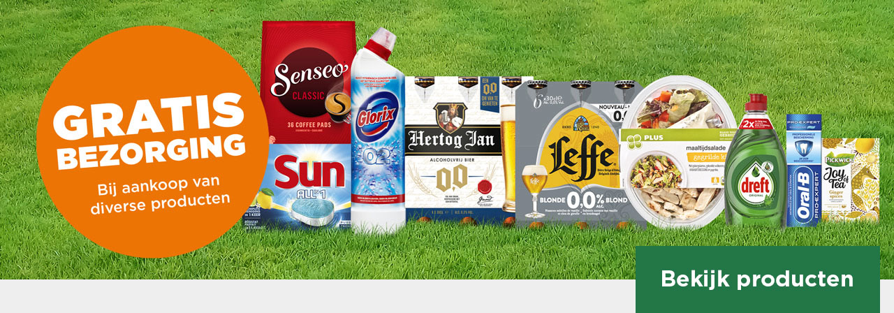 GRATIS BEZORGING | Bij aankoop van diverse producten: | Bekijk producten